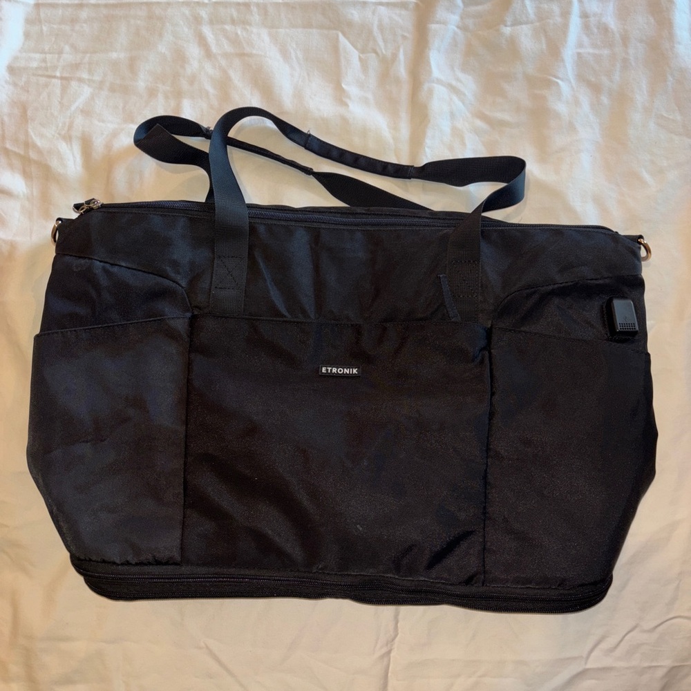 Etronik Black Shoulder Bag for Women